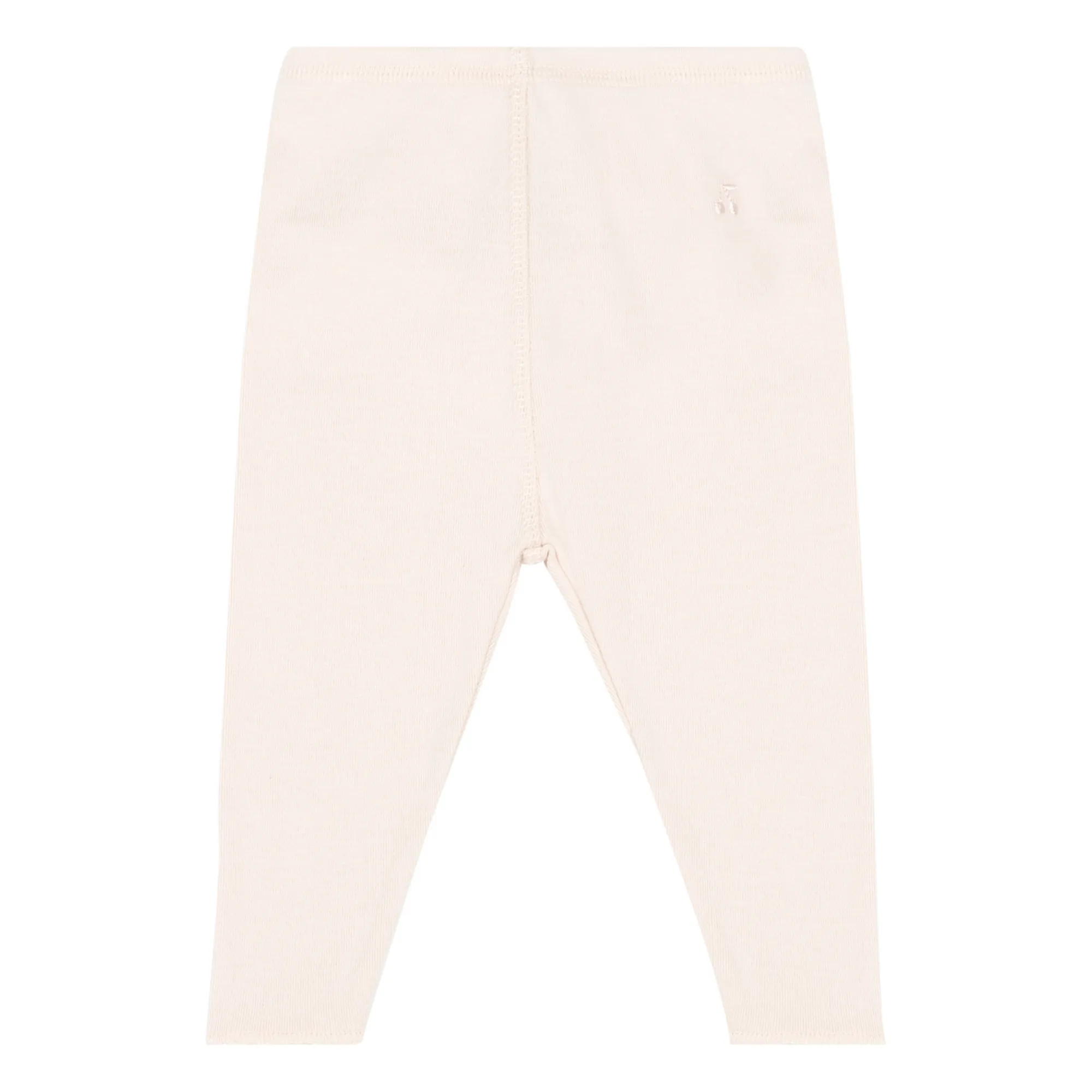 Bonpoint Pale Pink Baby Jersey Leggings