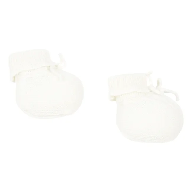 Patucos de cachemir | Blanco