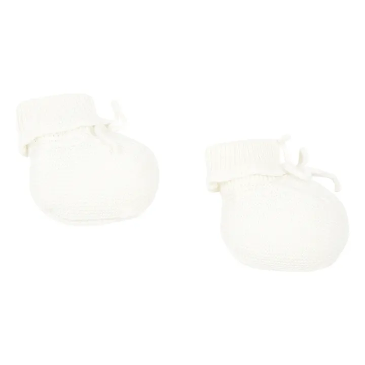 Chaussons Cachemire | Blanc- Image produit n°0
