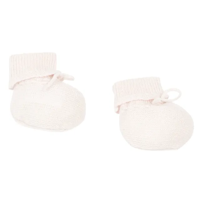 Scarpine in cachemire | Rosa Pallido