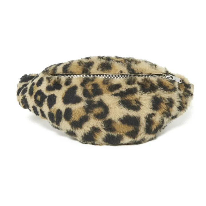 Borsa-marsupio Peau in lana merino | Leopardo- Immagine del prodotto n°0