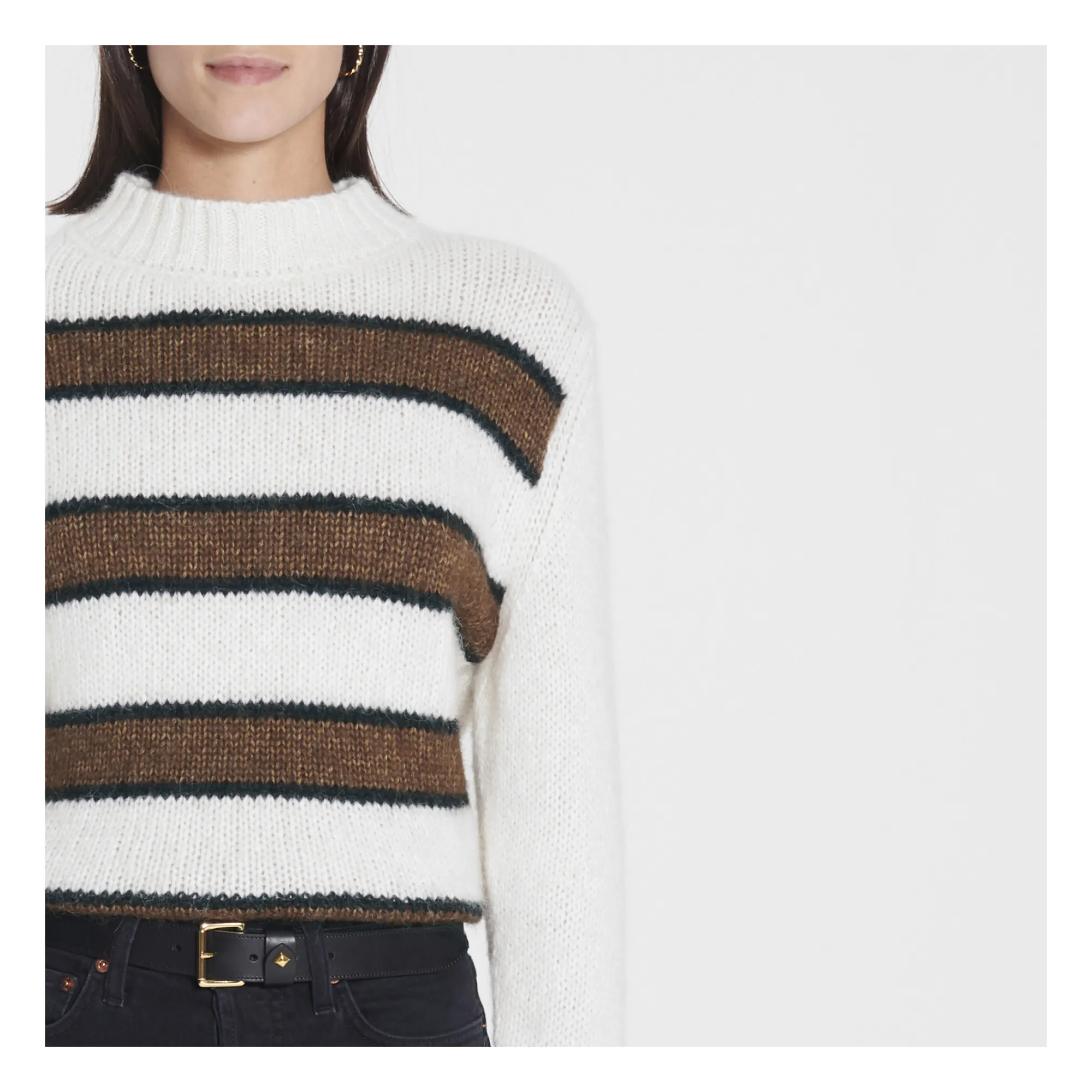 Chloé Stora Brown Thor Alpaca Jumper
