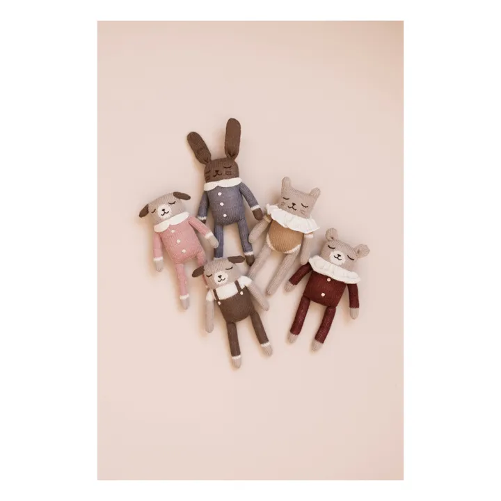 Rabbit Plush Toy | Grey blue- Product image n°1