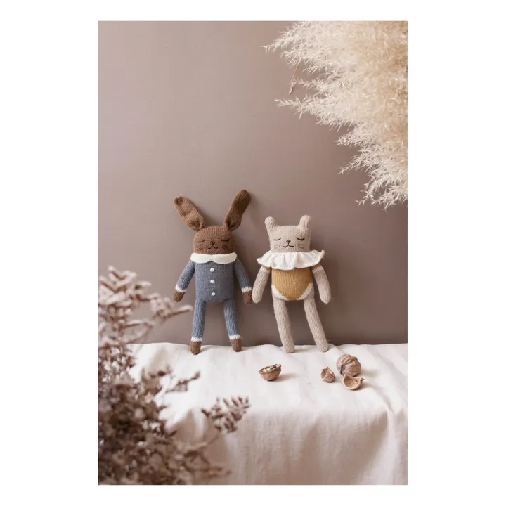 Rabbit Plush Toy | Grey blue- Product image n°3