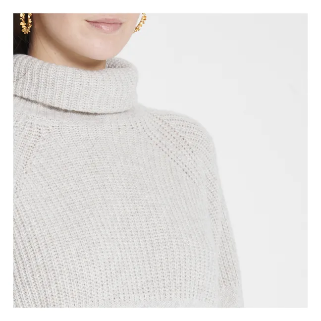 Pullover Nouveaux aus Wolle | Naturfarbe