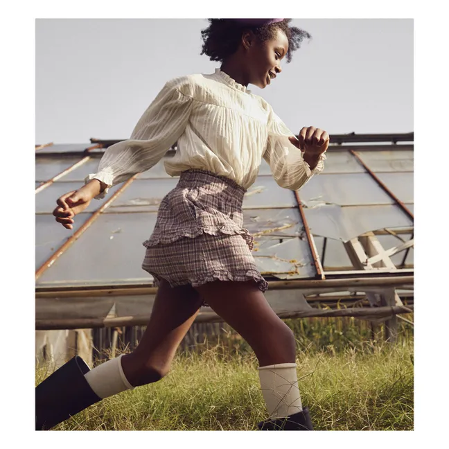 Jupe Coton Bio Bella | Lavande