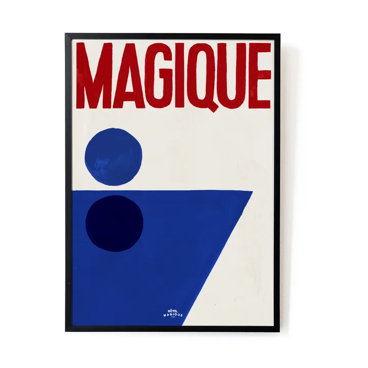 Affiche A3 A splash of Magique | Bleu- Image produit n°0
