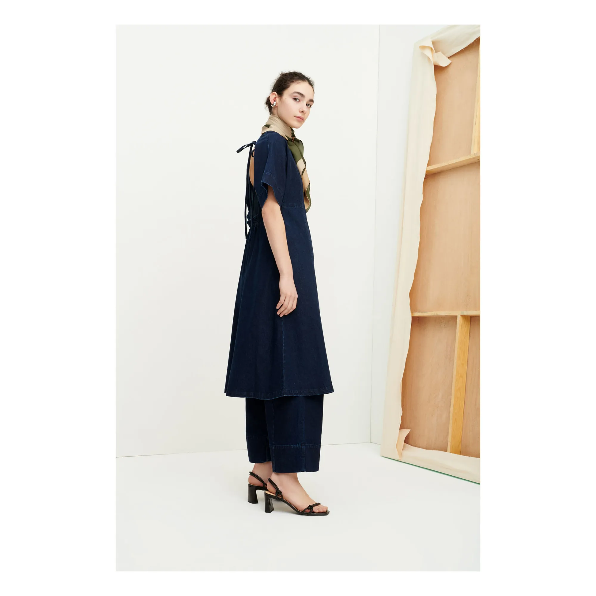 white christmas dresses Kowtow Piper Skirt - Indigo Denim main image 1