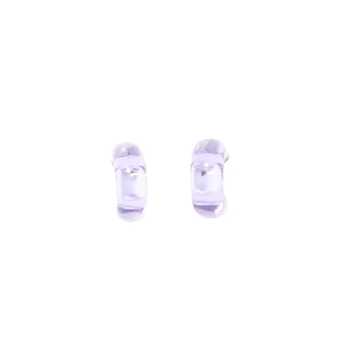 Boucles d'Oreilles Glass | Violet- Image produit n°0