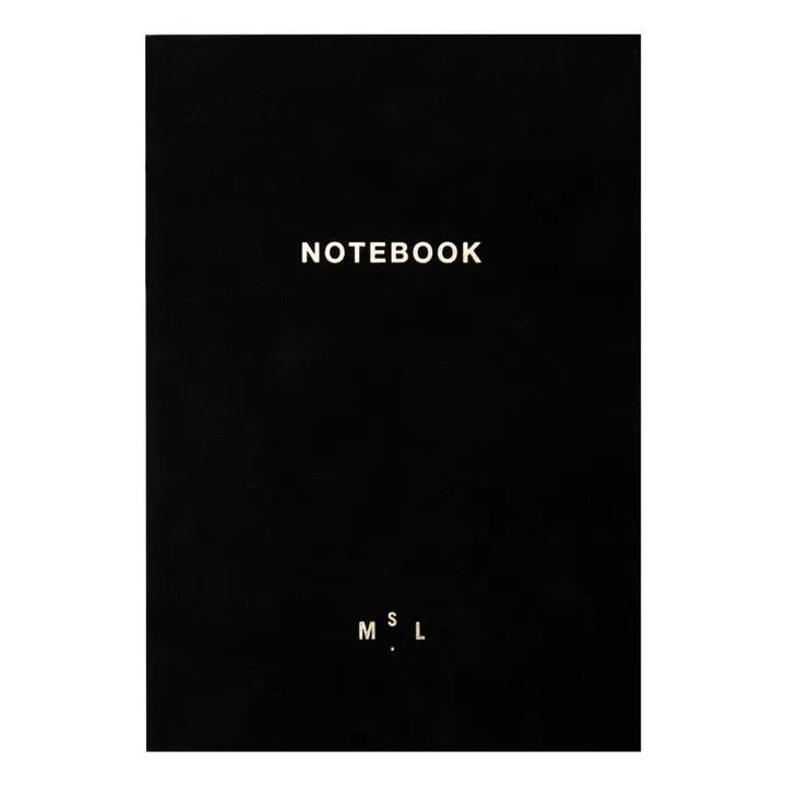 Cuaderno Peaky Suede | Negro- Imagen del producto n°0