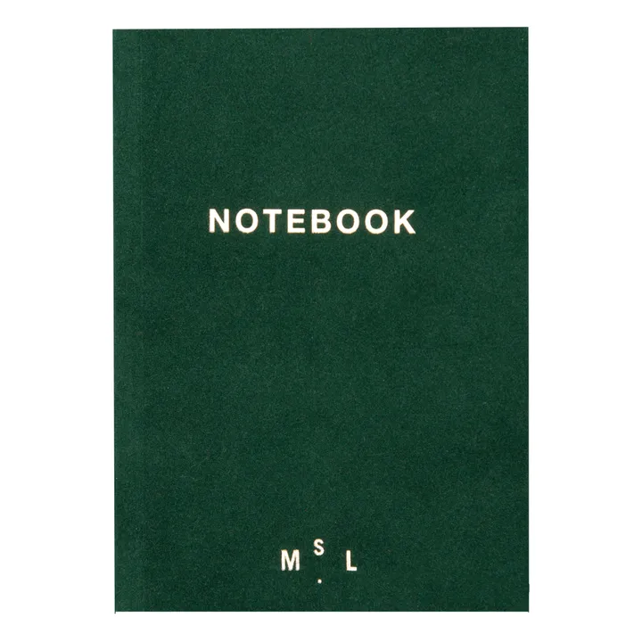 Cuaderno Peaky Suede | Verde Oscuro- Imagen del producto n°0