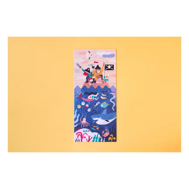 Discover The Treasure Overlay Puzzle - 40 pieces 