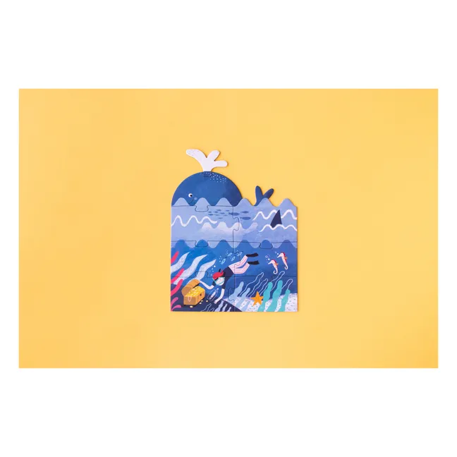 Discover The Treasure Overlay Puzzle - 40 pieces 
