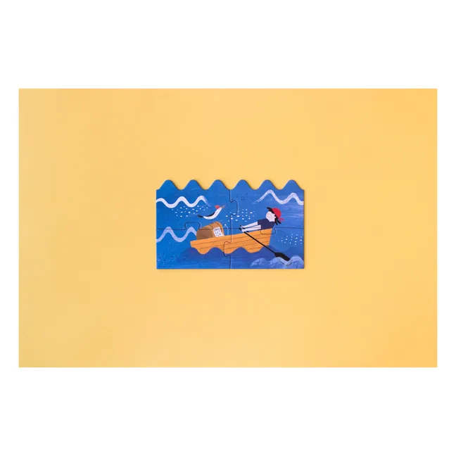 Discover The Treasure Overlay Puzzle - 40 pieces 