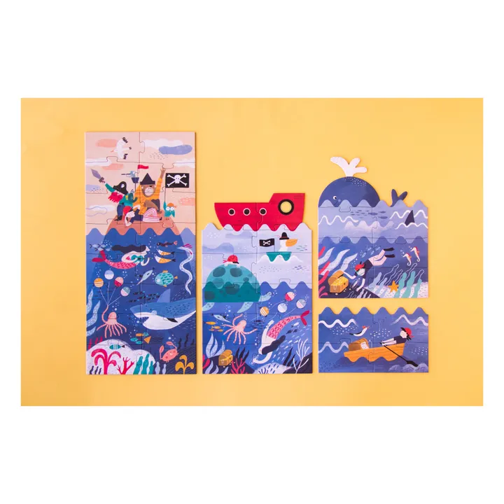 Puzzle à superposer Discover the treasure - 40 pièces- Image produit n°7