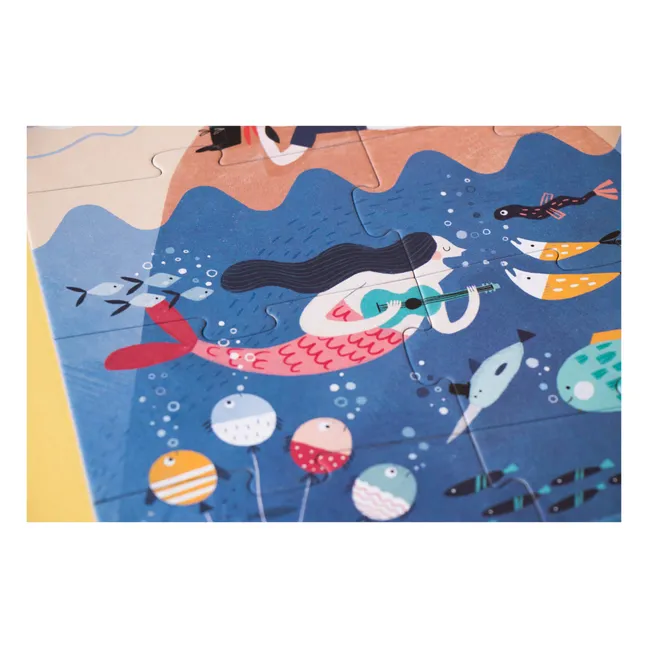 Discover The Treasure Overlay Puzzle - 40 pieces 
