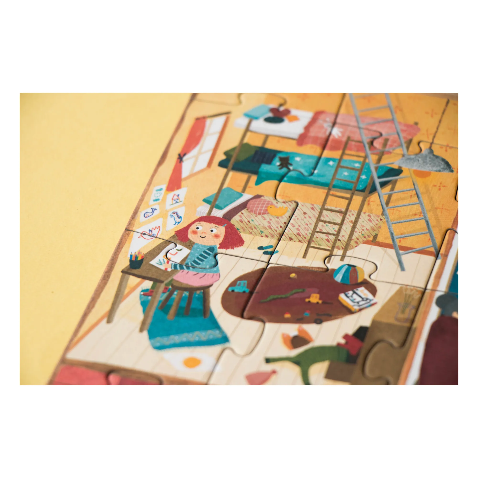Puzzle recto-verso Welcome to my Home - 36 pièces- Image produit n°4