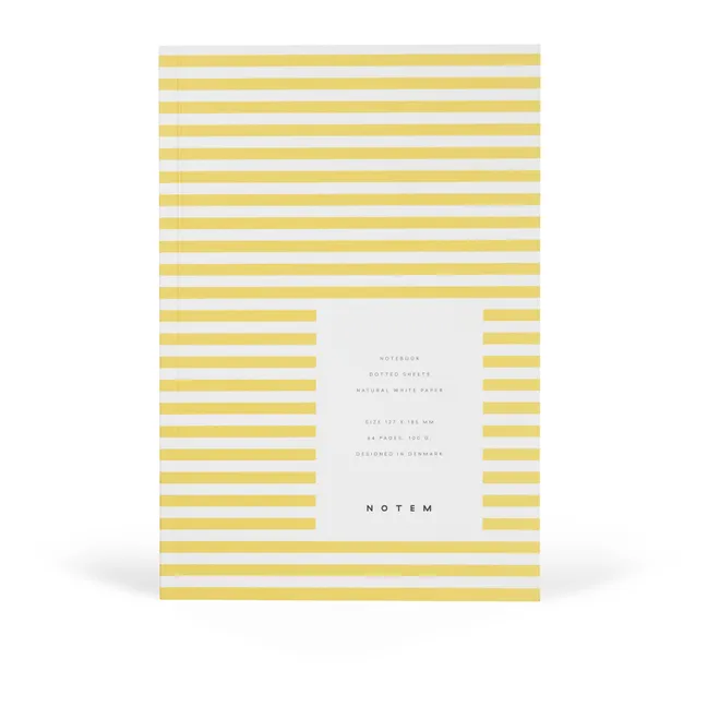 Cuaderno forrado Vita | Amarillo