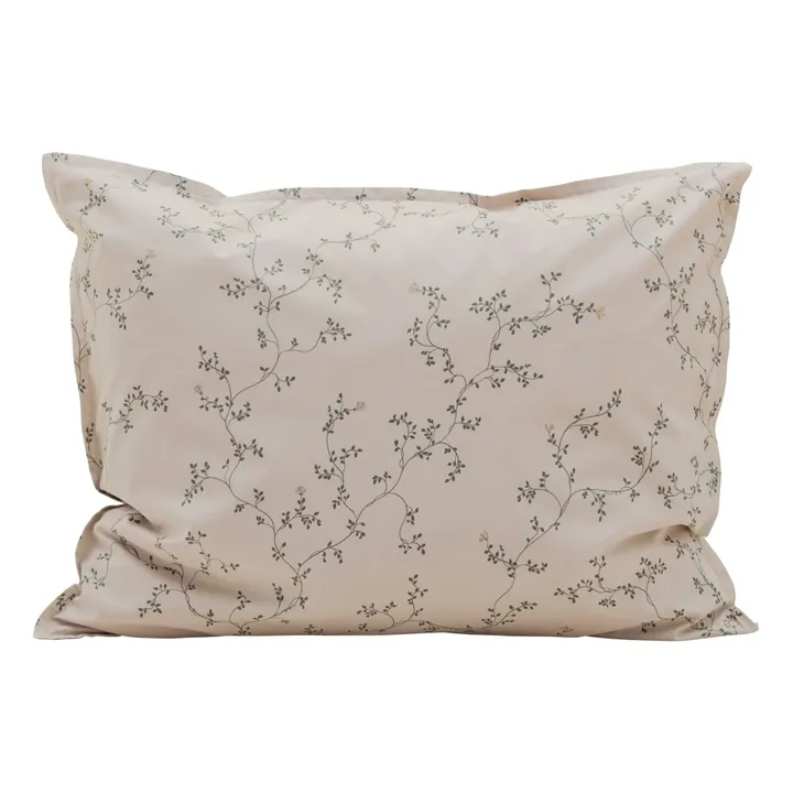 Botany Percale Cotton Pillowcase  | Green- Product image n°0