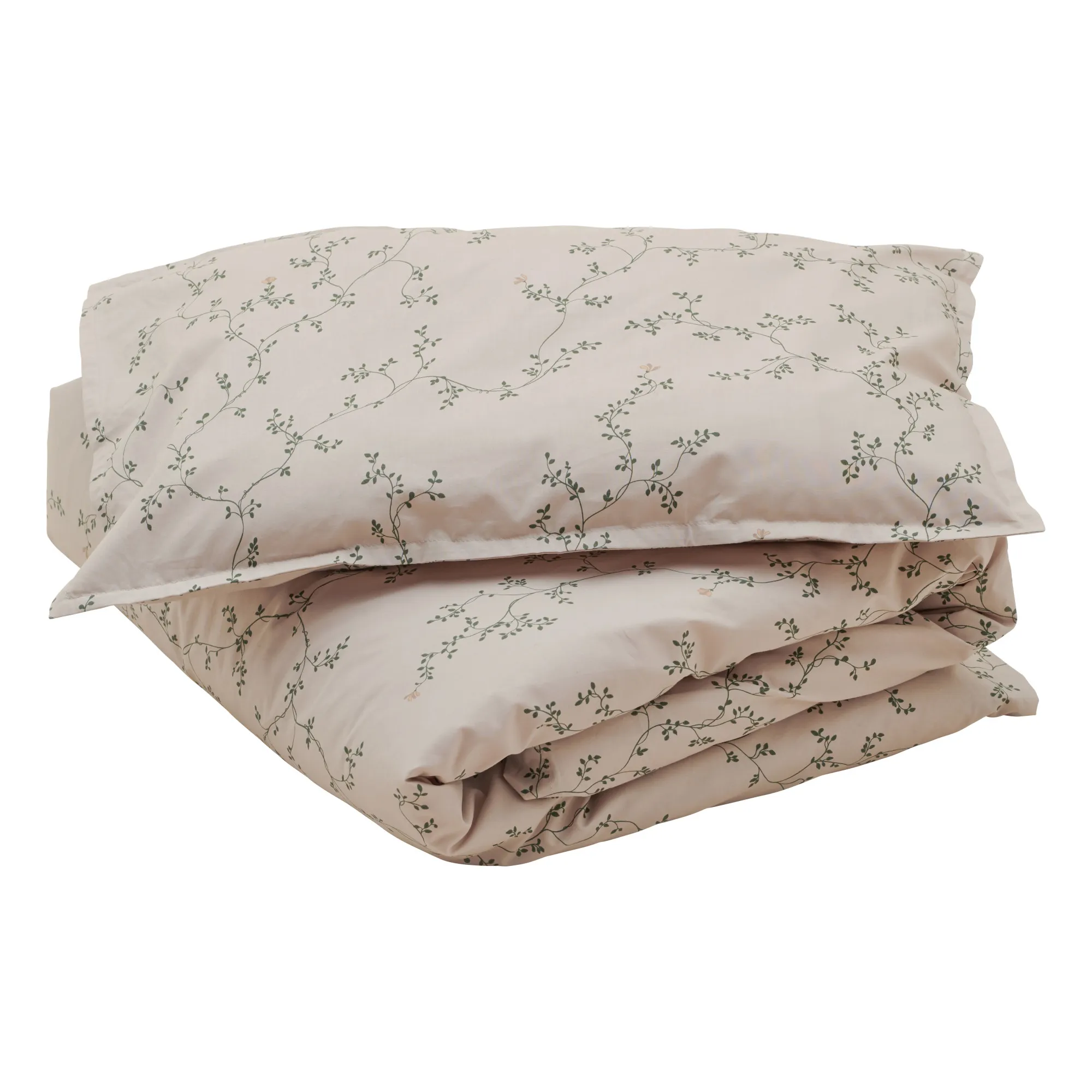 Garbo&Friends Green Botany Percale Cotton Bedding Set