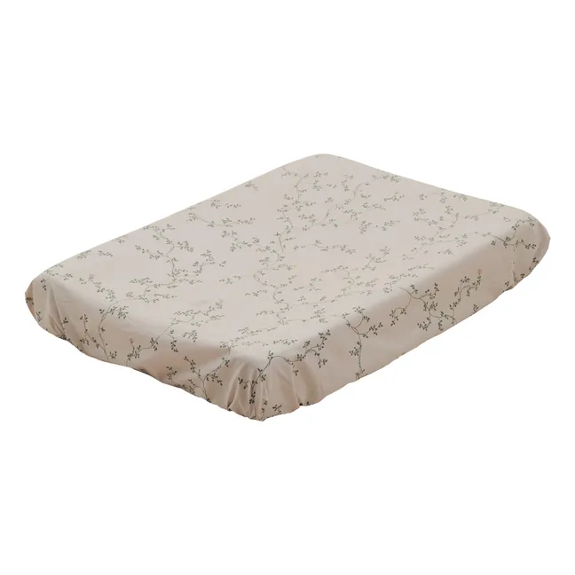 Wickelauflagen-Bezug Botany aus Baumwolle | Grün