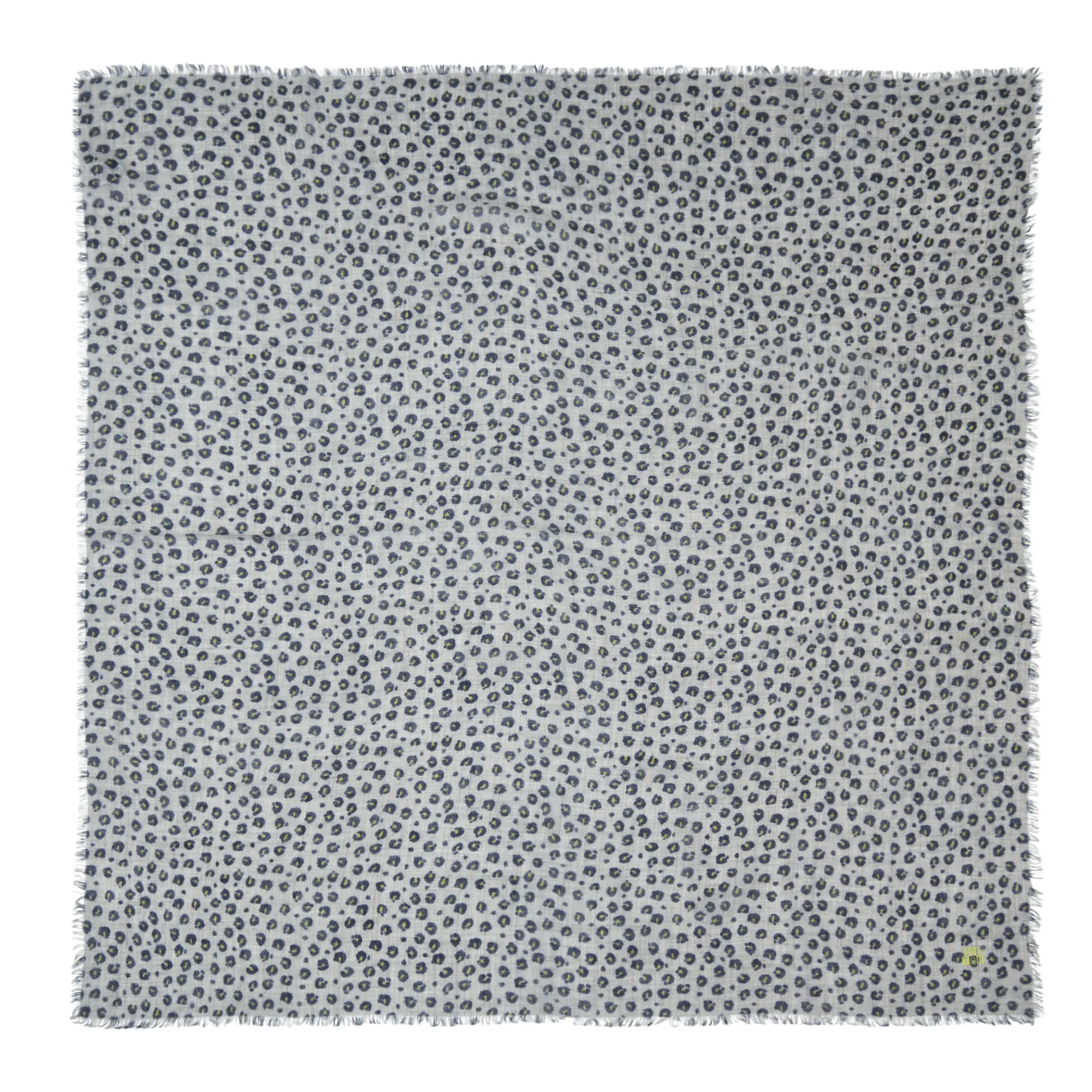 Bonton Beige Leopard Scarf