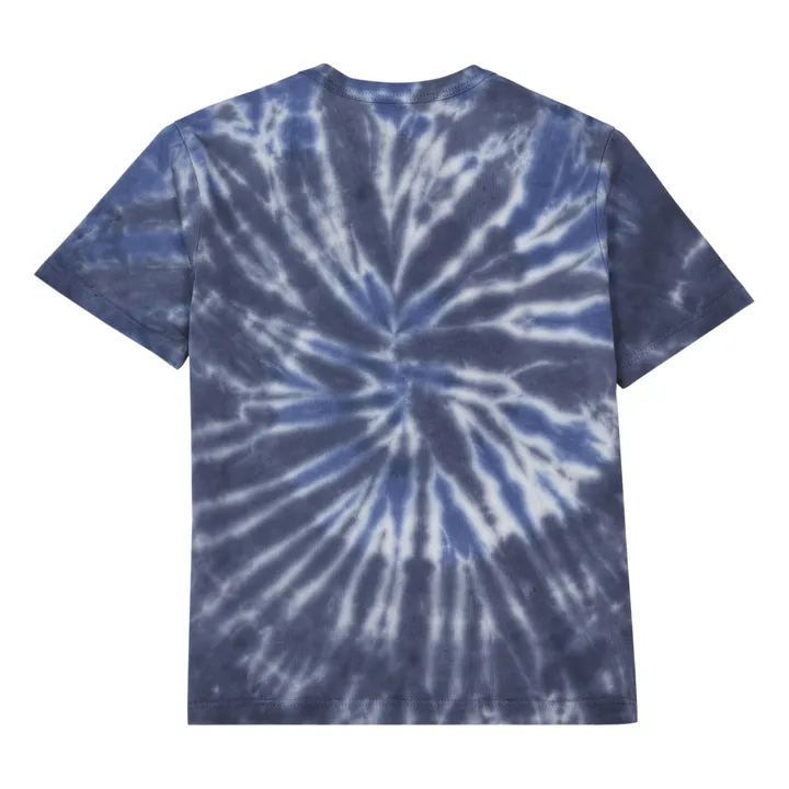 T-Shirt Tie&Dye | Blu petrolio- Immagine del prodotto n°2