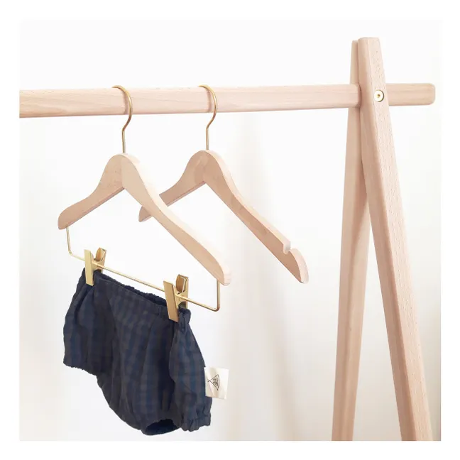 Homi Child's Hanger with Clips -  Set of 5