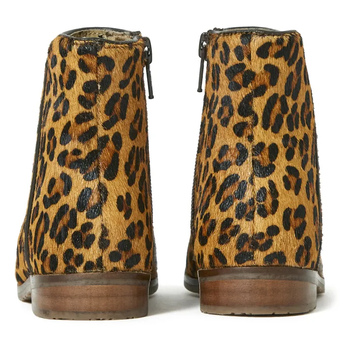 Leopard Lucia Boots | Camel- Product image n°4