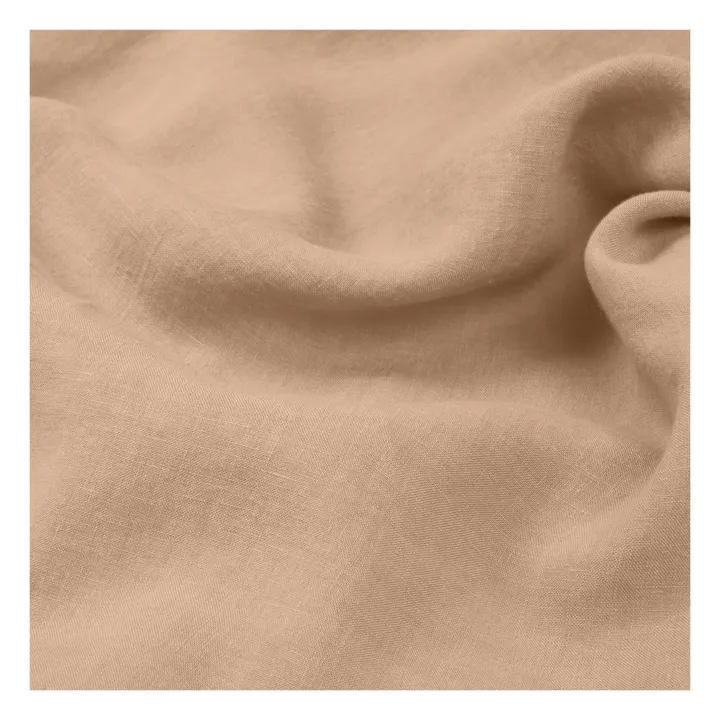 Taie d'oreiller en lin lavé | Vieux Rose- Image produit n°2