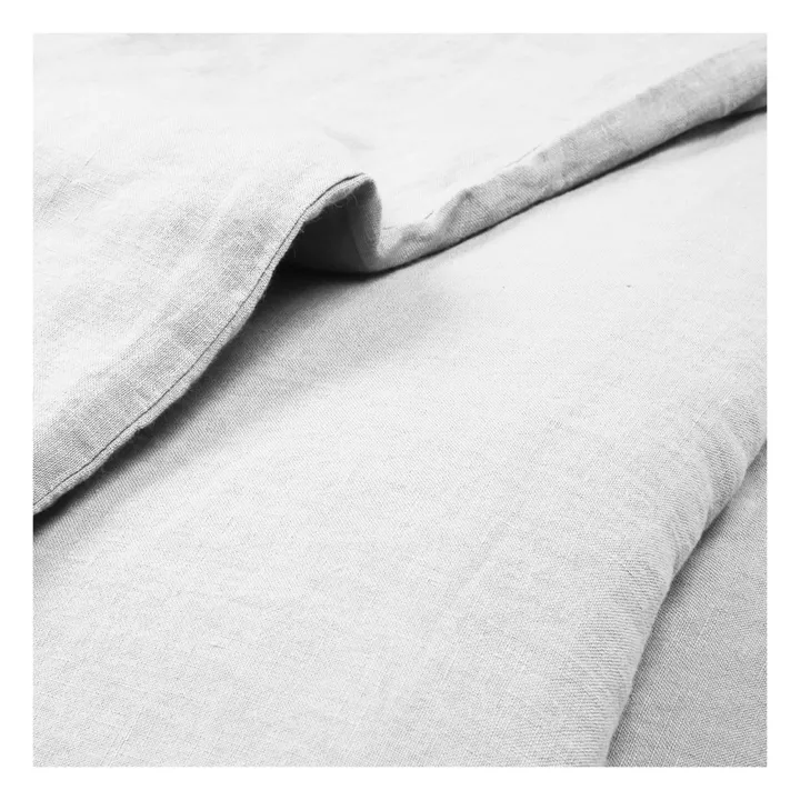 Bettbezug aus Leinen  | Weiß- Produktbild Nr. 2