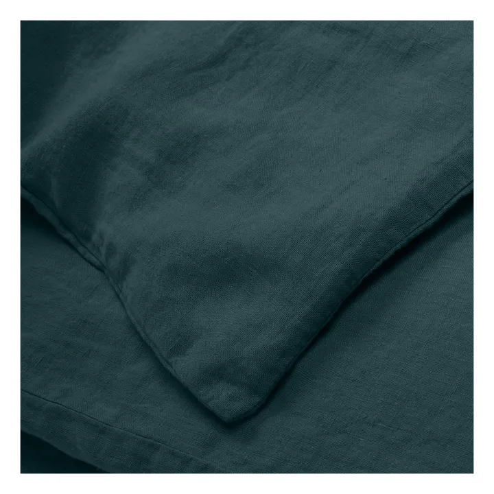 Copripiumino lino | Blu chiaro- Immagine del prodotto n°2