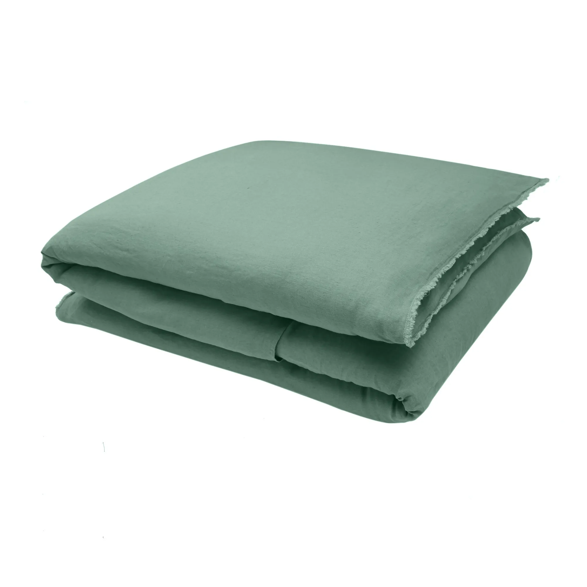Communauté De Biens Sage Washed Linen Quilt Cover