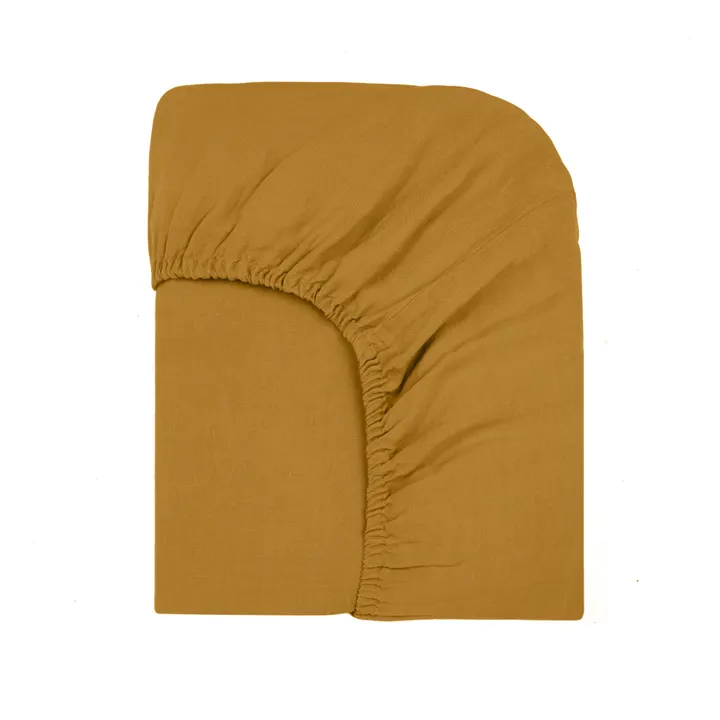 Bettbezug aus Leinen | Kamelfarbe- Produktbild Nr. 0