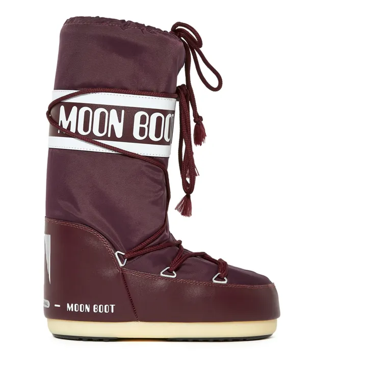 Moon Boot Nylon | Bordeaux- Image produit n°0
