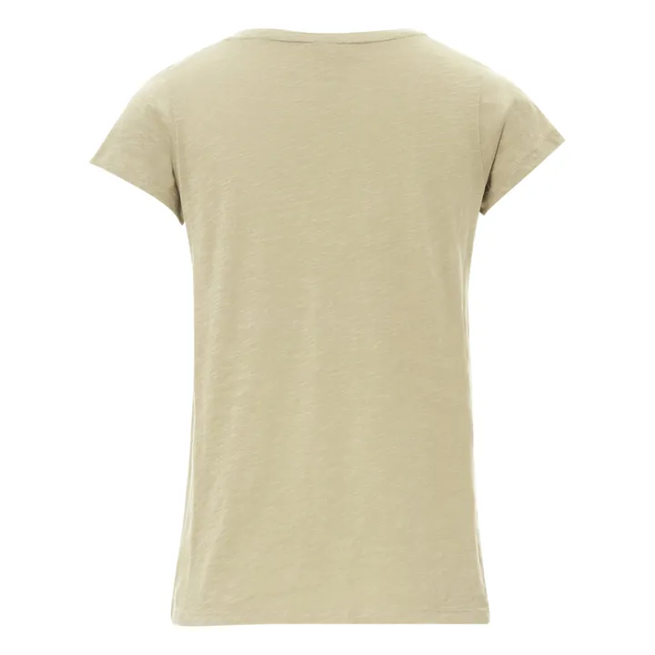 T-shirt Tonton Vibes Coton Bio | Vert kaki- Image produit n°1