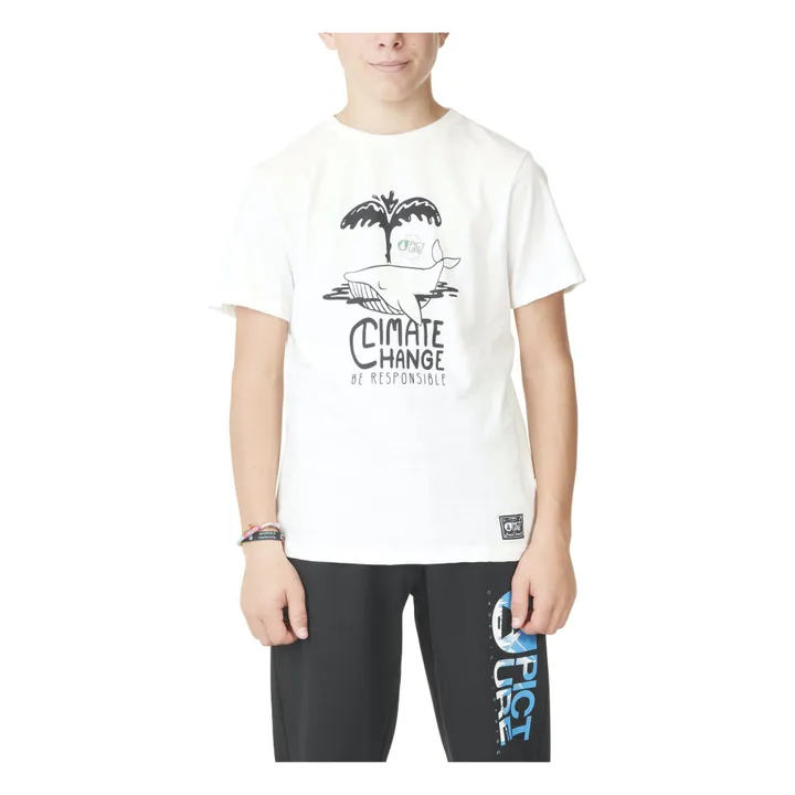 Camiseta Whaly de algodón orgánico | Blanco- Imagen del producto n°1