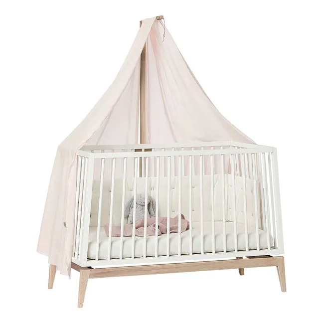 Voile de lit bébé Linea | Rose