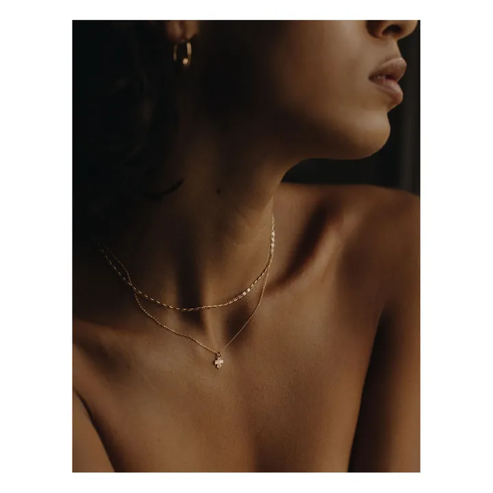 LOUISE DAMAS ルイーズダマス CLAIRE NECKLACE LOUISE DAMAS ルイーズダマス Claire ミニクロス ネックレス