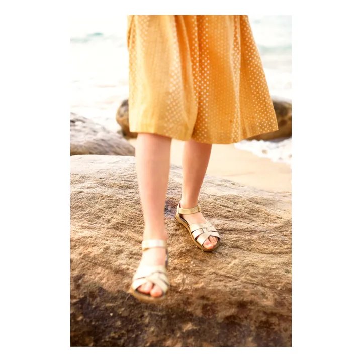 Sandali in pelle impermeabili Original | Dorato- Immagine del prodotto n°1