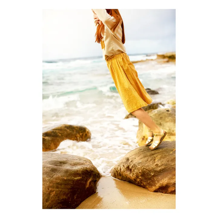 Sandales Cuir Waterproof Original | Doré- Image produit n°3