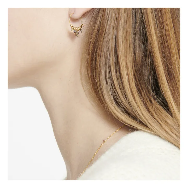 Iva Earrings | Pink- Product image n°2