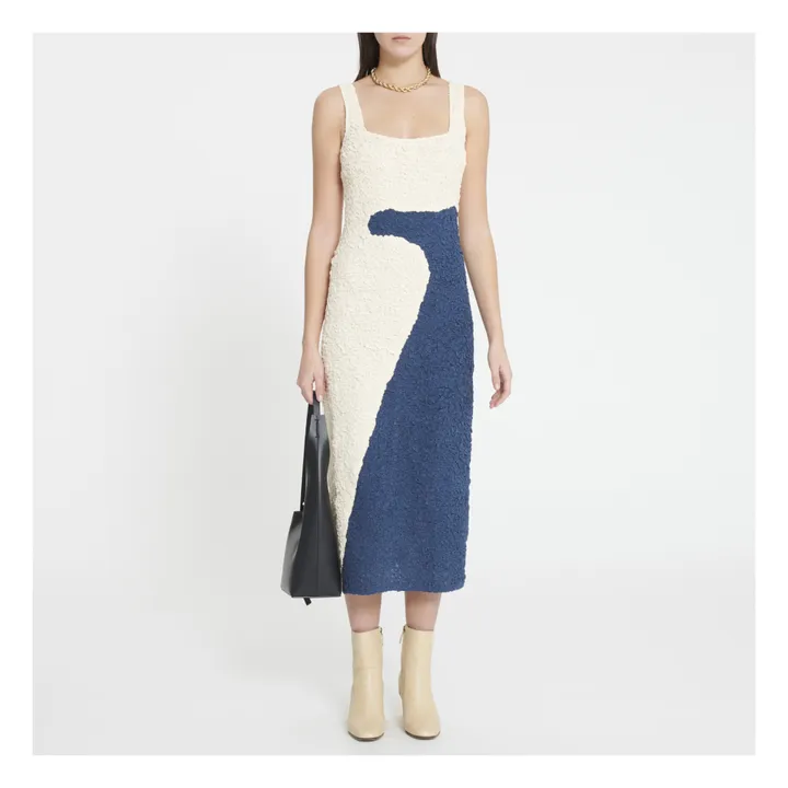 Kleid Colorblock Sloan | Seidenfarben- Produktbild Nr. 1