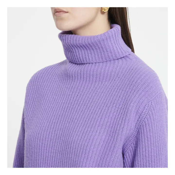 Pullover Keaton aus Wolle | Violett- Produktbild Nr. 2
