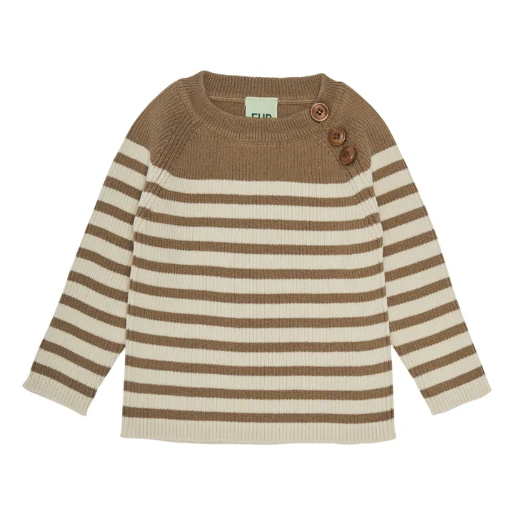 Pullover aus Bio-Baumwolle | Kamelbraun- Produktbild Nr. 0