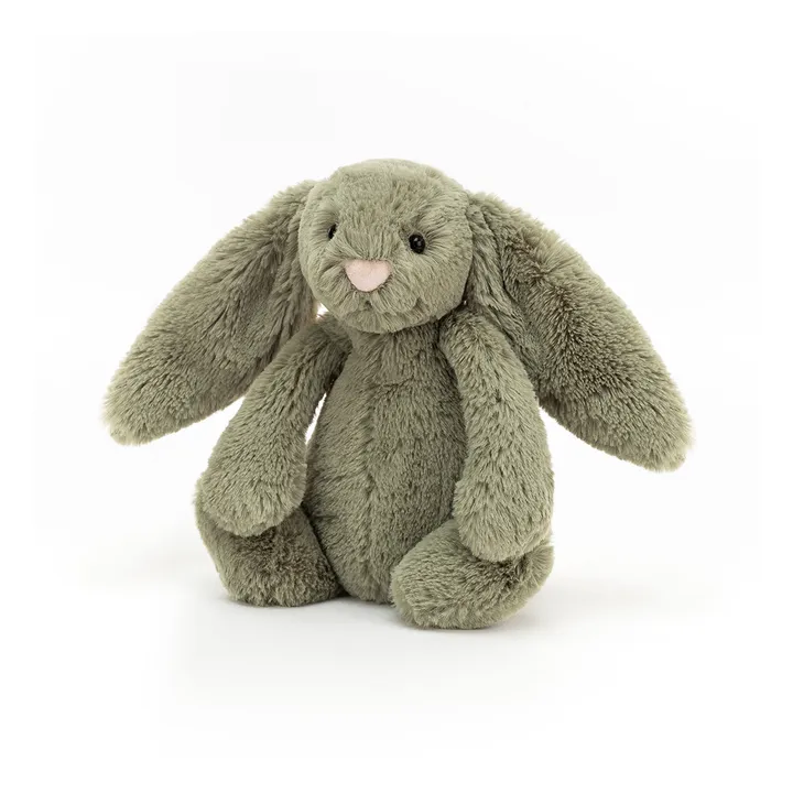 Bashful Rabbit Soft Toy | Green- Product image n°0
