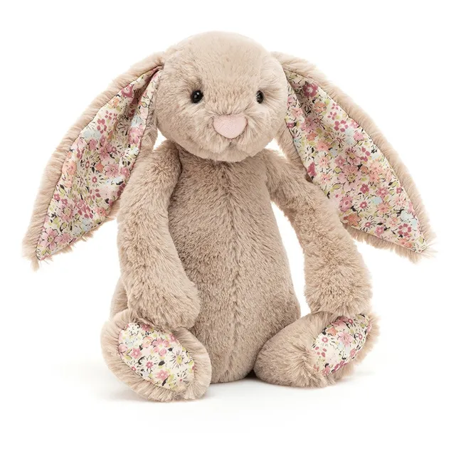 Blossom Rabbit Soft Toy | Beige
