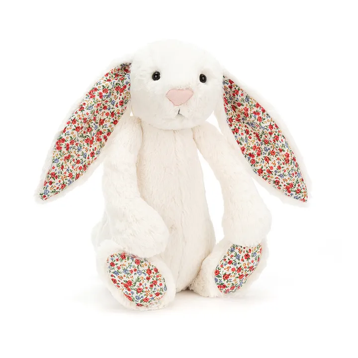 Blossom Rabbit Soft Toy | Cream- Product image n°0