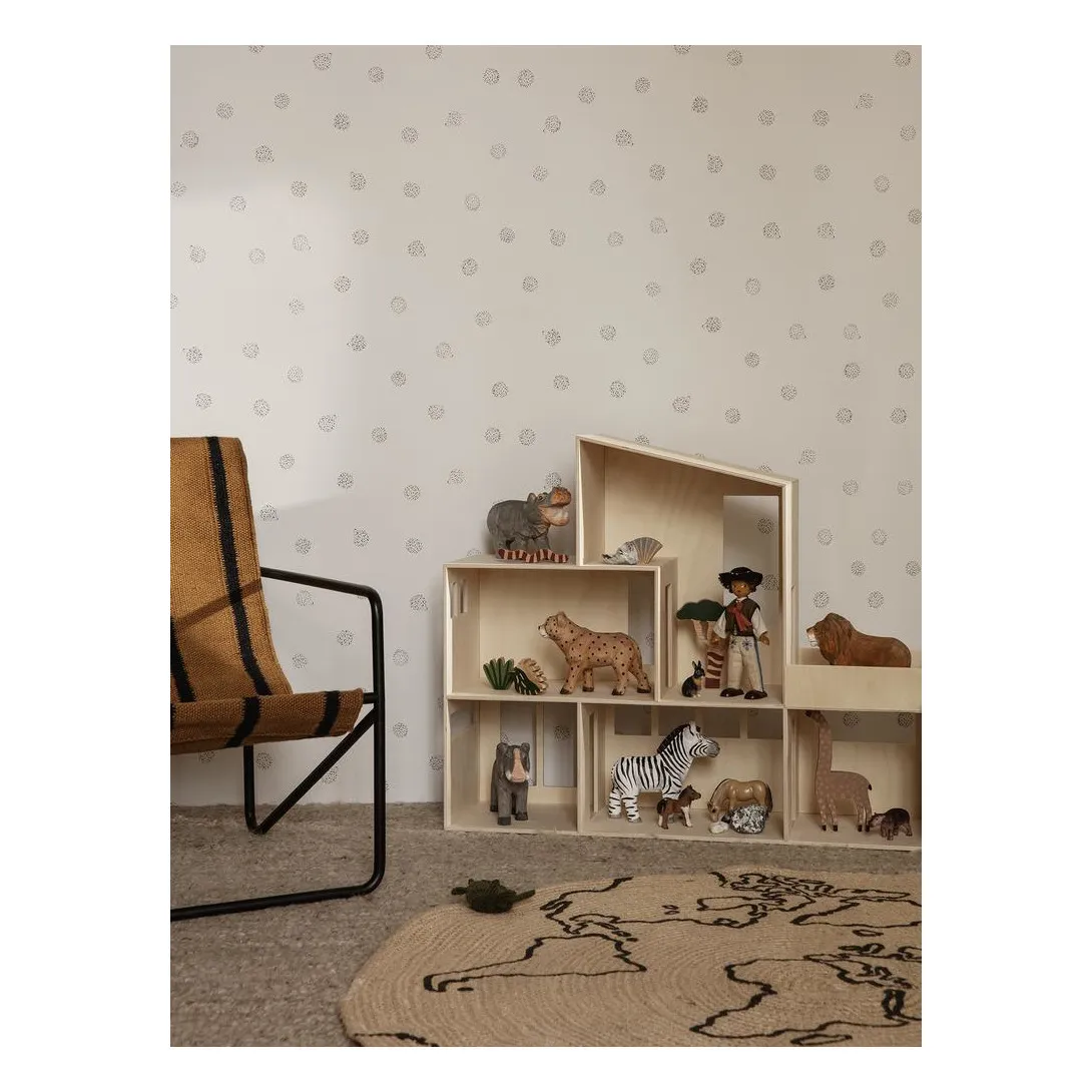 Tapis rond Monde- Image produit n°2