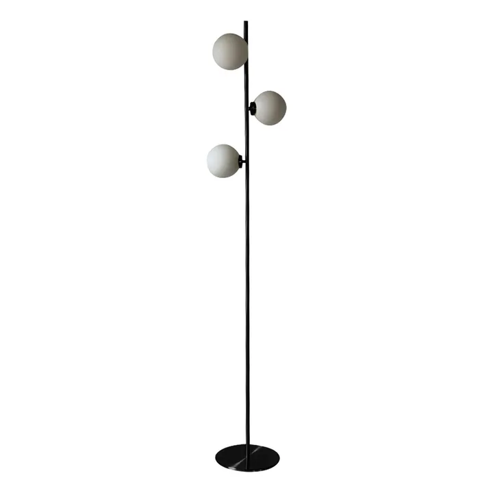 3-Globe Floor lamp | Black- Product image n°0